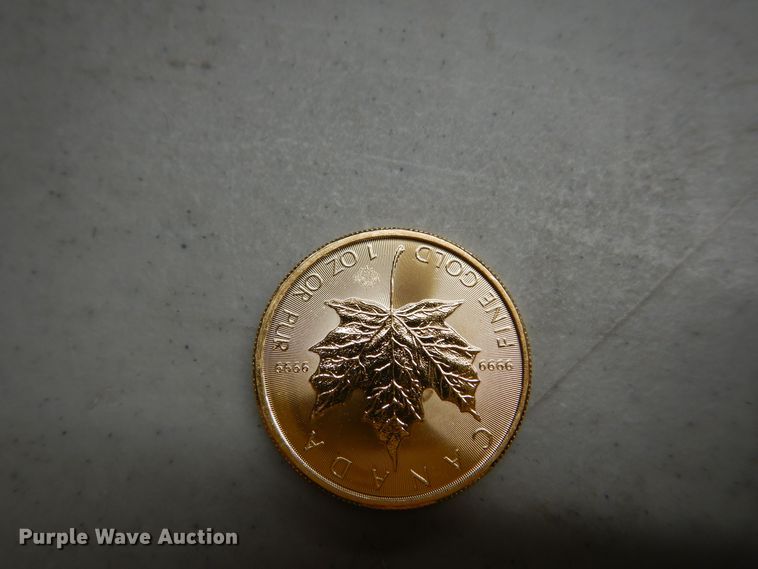 image for item KS9859 (4) 2017 Canadian $50 one ounce fine gold coins