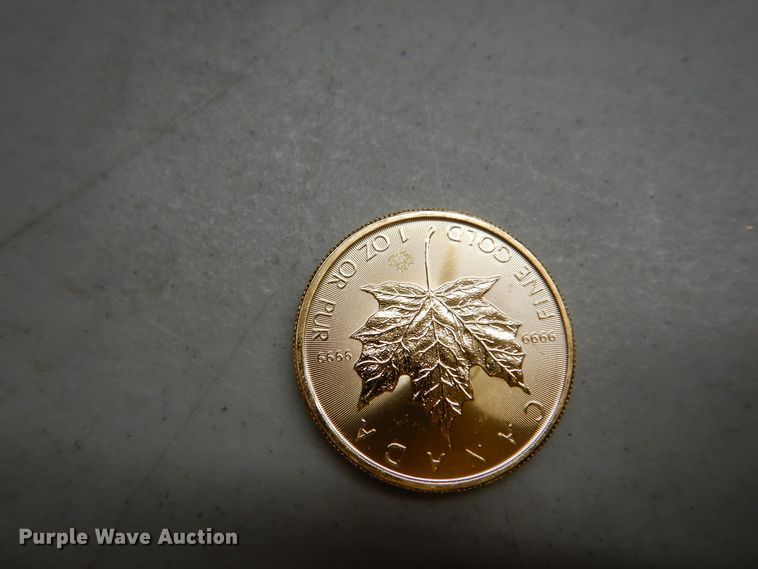 image for item KS9861 (4) 2017 Canadian $50 one ounce fine gold coins