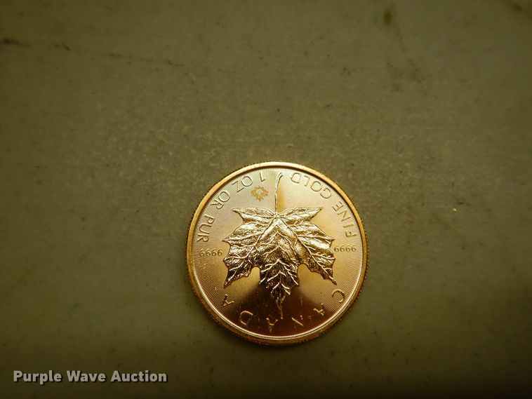 image for item KS9864 (4) 2017 Canadian $50 one ounce fine gold coins