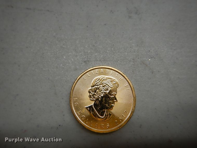 image for item KS9864 (4) 2017 Canadian $50 one ounce fine gold coins