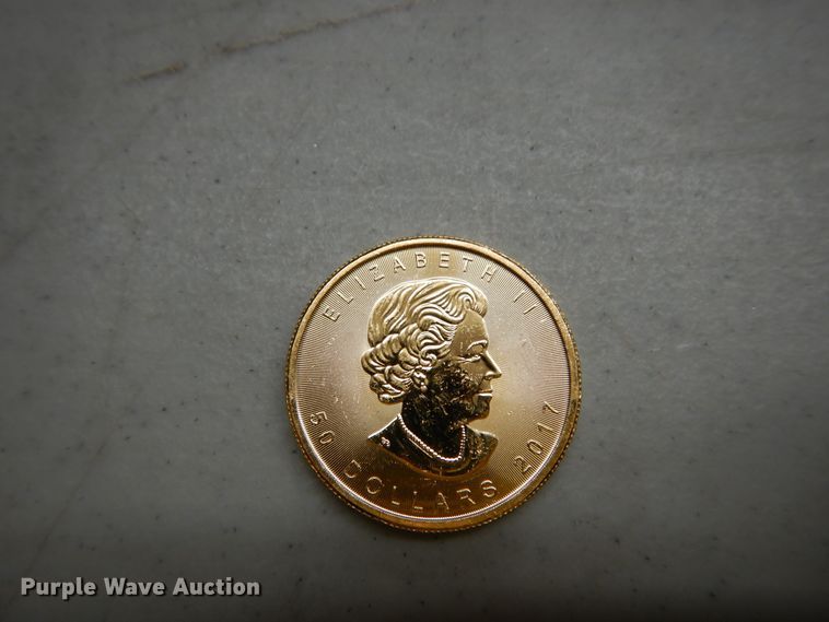 image for item KS9865 (3) 2017 Canadian $50 one ounce fine gold coins