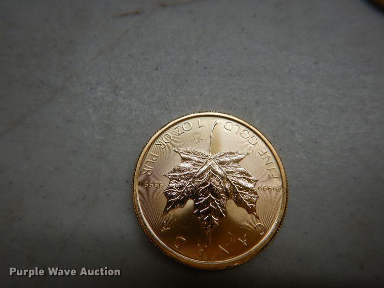 image for item KS9873 (4) 2018 Canadian $50 one ounce fine gold coins