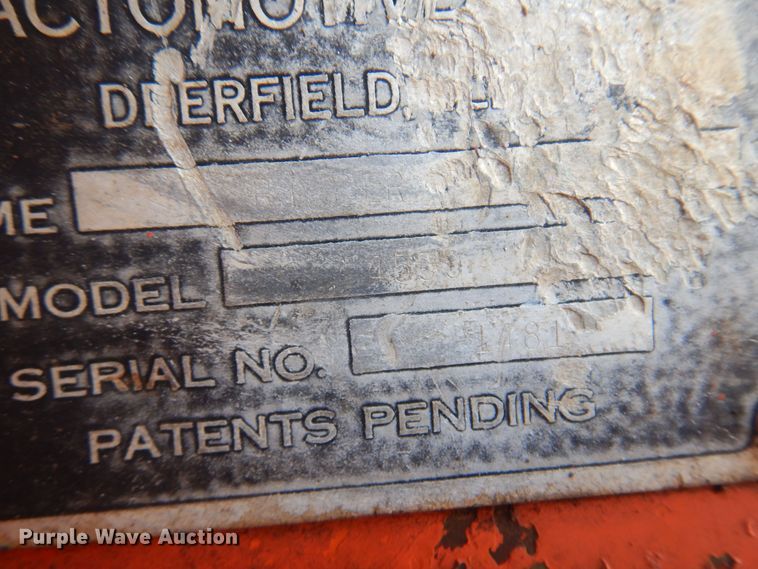 image for item DB7885 Allis Chalmers  track loader