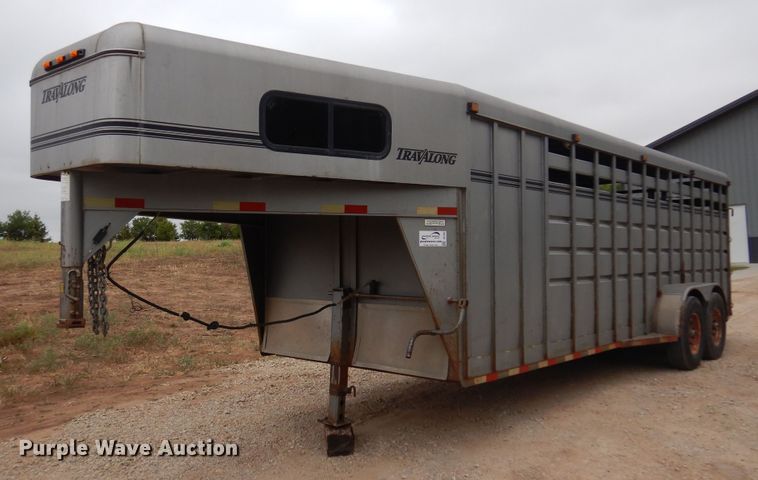 image for item DB7905 1999 Travalong  livestock trailer