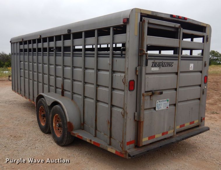 image for item DB7905 1999 Travalong  livestock trailer