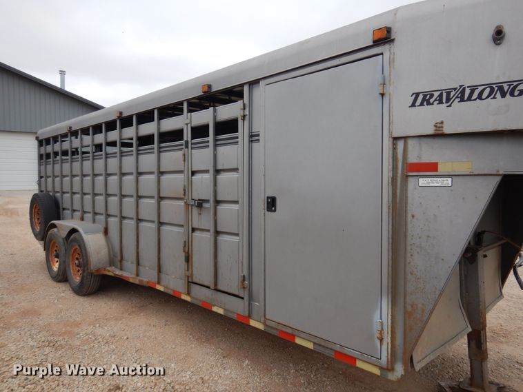 image for item DB7905 1999 Travalong  livestock trailer