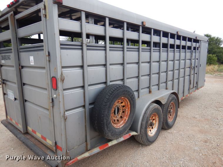 image for item DB7905 1999 Travalong  livestock trailer