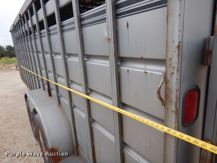 image for item DB7905 1999 Travalong  livestock trailer