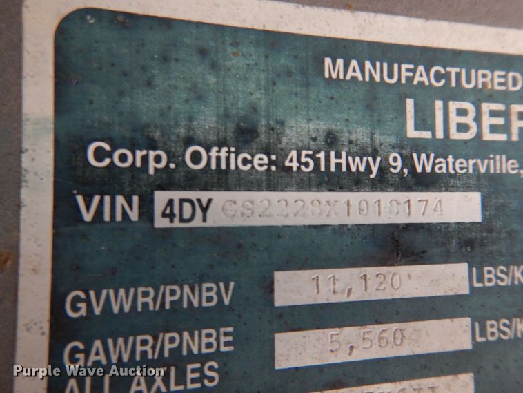 image for item DB7905 1999 Travalong  livestock trailer