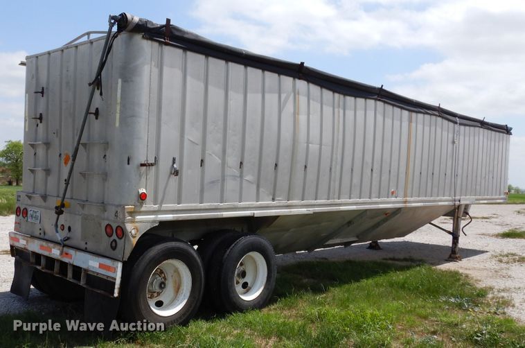 image for item DK0360 1974 J&L Tank THAS  tank tender grain trailer