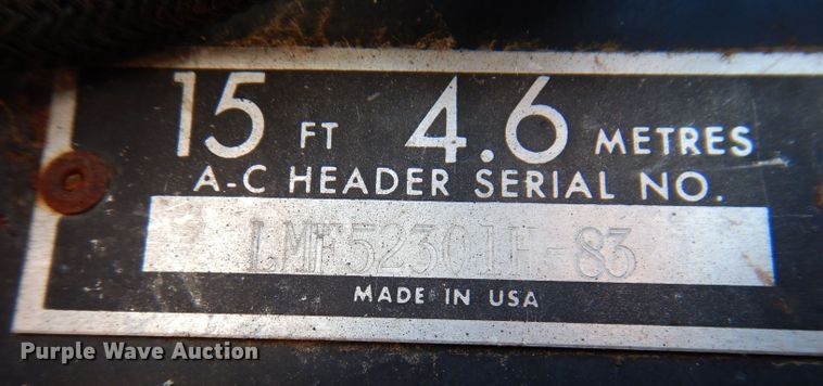 image for item DK2027 1978 Gleaner M2  combine