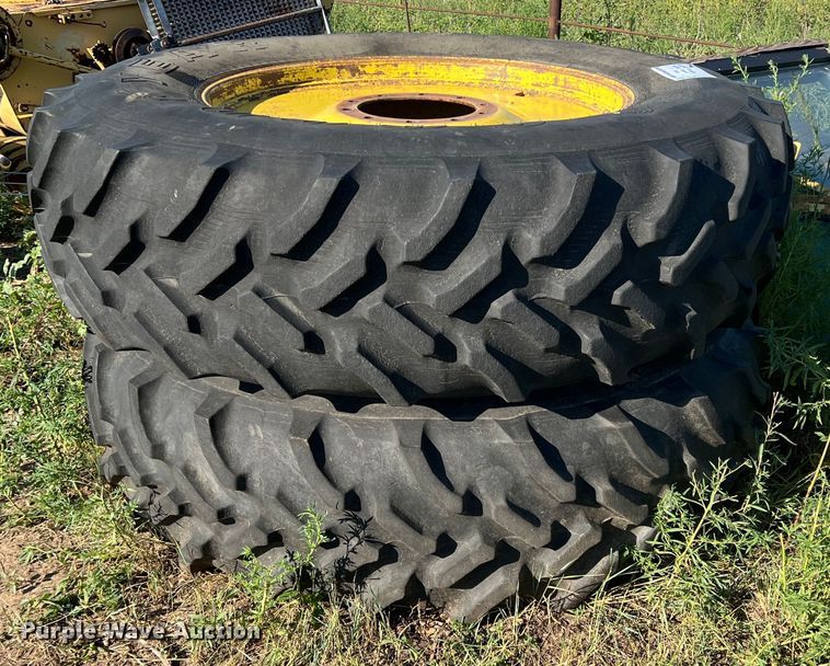 image for item DK7136 (2) 18.4R38 tires and wheels