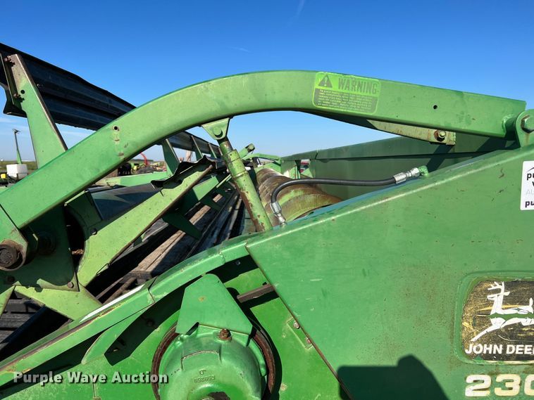 image for item DK7138 John Deere 230  rigid head