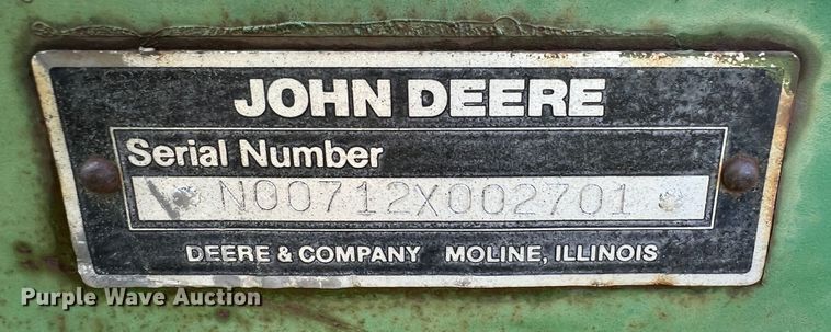 image for item DK7143 John Deere  disk ripper