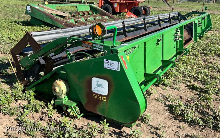 image for item DK7144 John Deere 930  rigid head