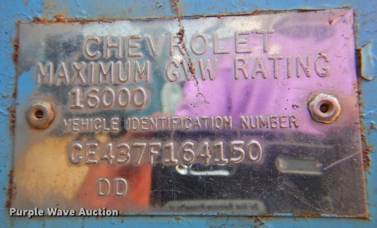 image for item DP4826 1967 Chevrolet C40  feed delivery truck