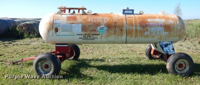 image for item DS1300 NH3 tank