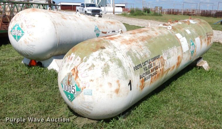 image for item DS1313 Trinity Steel  NH3 tank