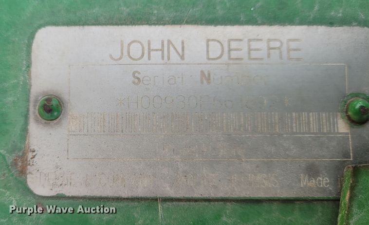 image for item FC9161 John Deere 930  rigid head
