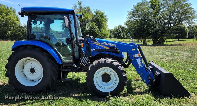 image for item JB9079 2021 New Holland Workmaster 75  MFWD tractor