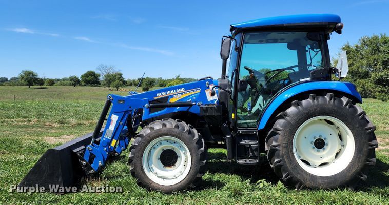 image for item JB9079 2021 New Holland Workmaster 75  MFWD tractor