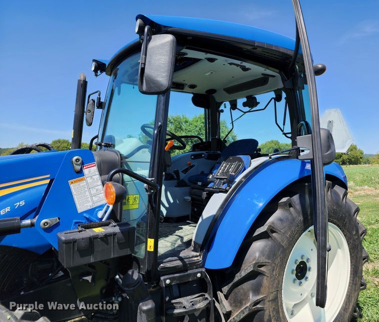 image for item JB9079 2021 New Holland Workmaster 75  MFWD tractor