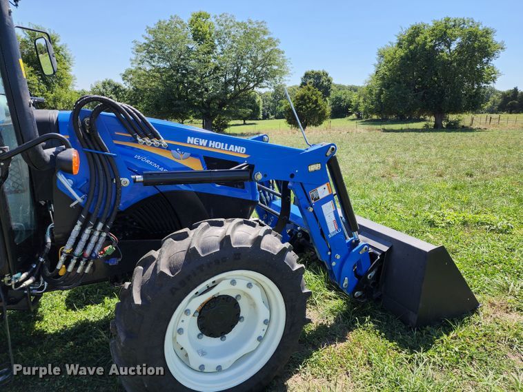 image for item JB9079 2021 New Holland Workmaster 75  MFWD tractor