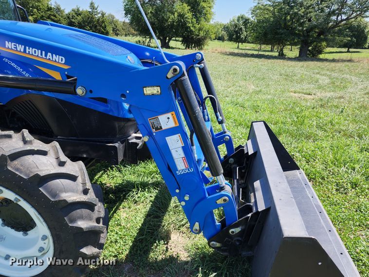 image for item JB9079 2021 New Holland Workmaster 75  MFWD tractor