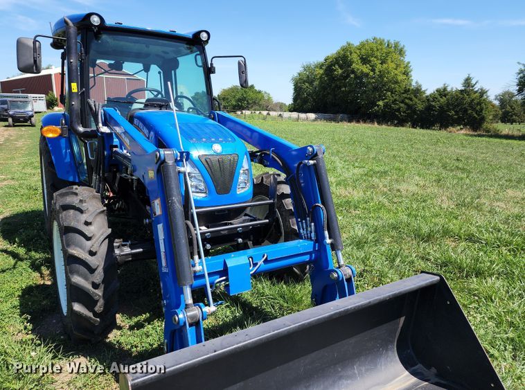 image for item JB9079 2021 New Holland Workmaster 75  MFWD tractor
