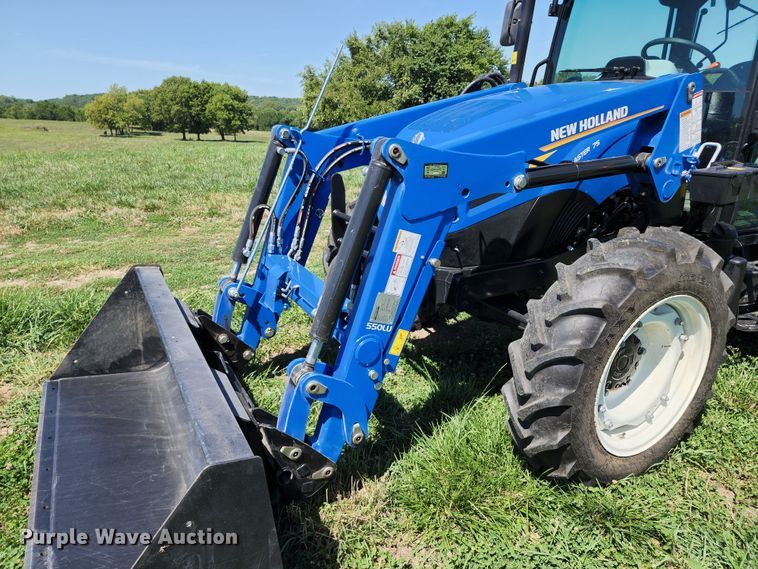 image for item JB9079 2021 New Holland Workmaster 75  MFWD tractor