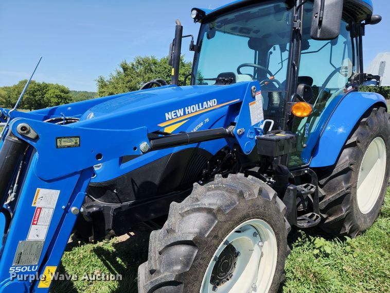 image for item JB9079 2021 New Holland Workmaster 75  MFWD tractor