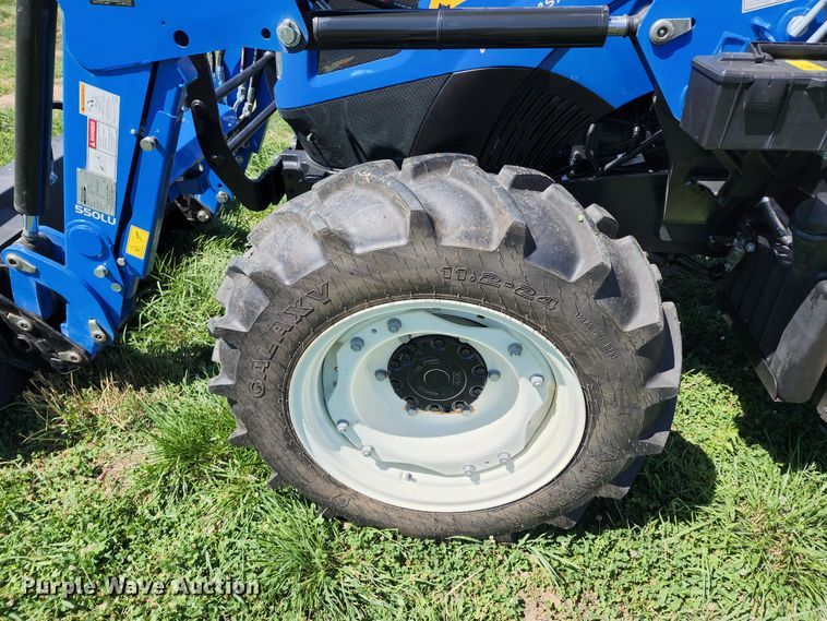 image for item JB9079 2021 New Holland Workmaster 75  MFWD tractor