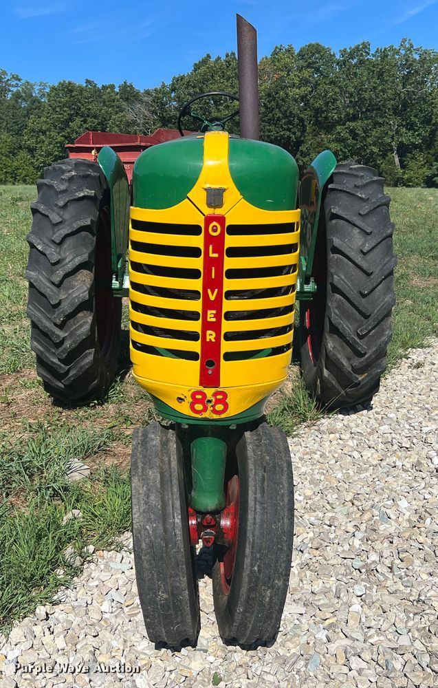 image for item JM9159 1951 Oliver 88 Row Crop  tractor