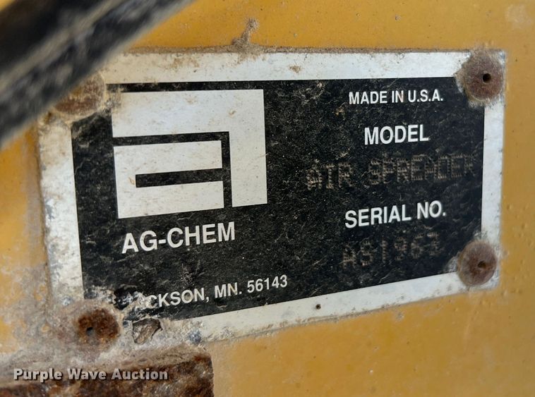 image for item JM9193 Ag-Chem Air Spreader  applicator bed