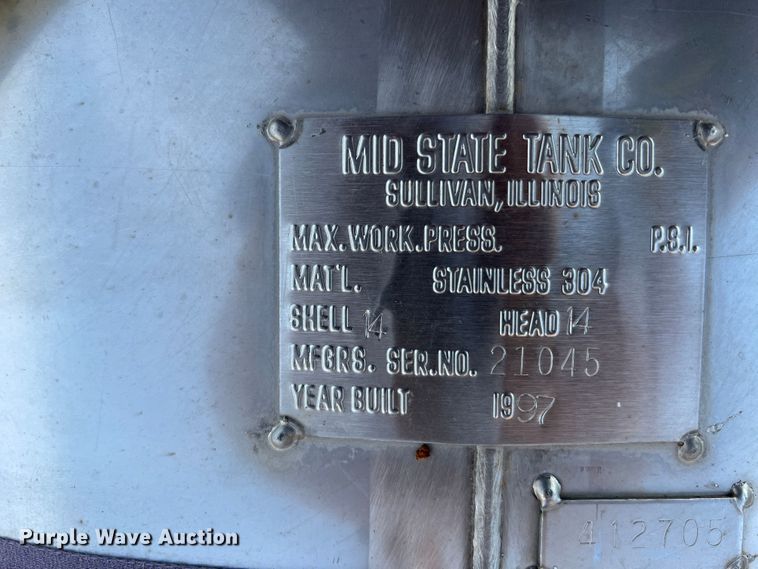 image for item JM9193 Ag-Chem Air Spreader  applicator bed