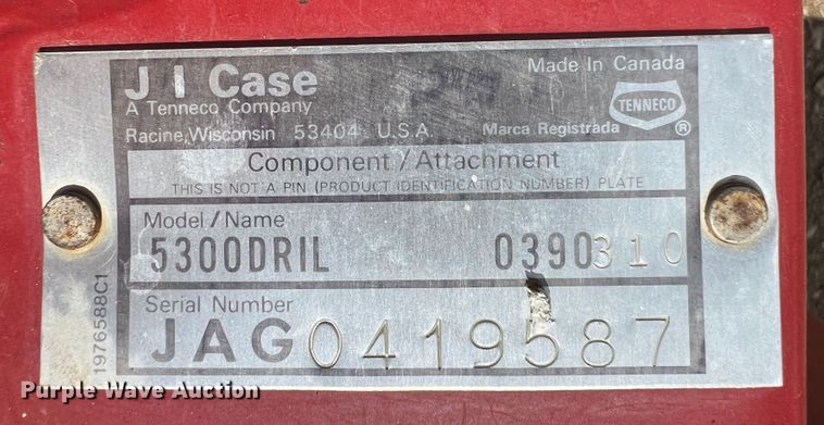 image for item JX9458 (2) Case IH 5300 grain drills