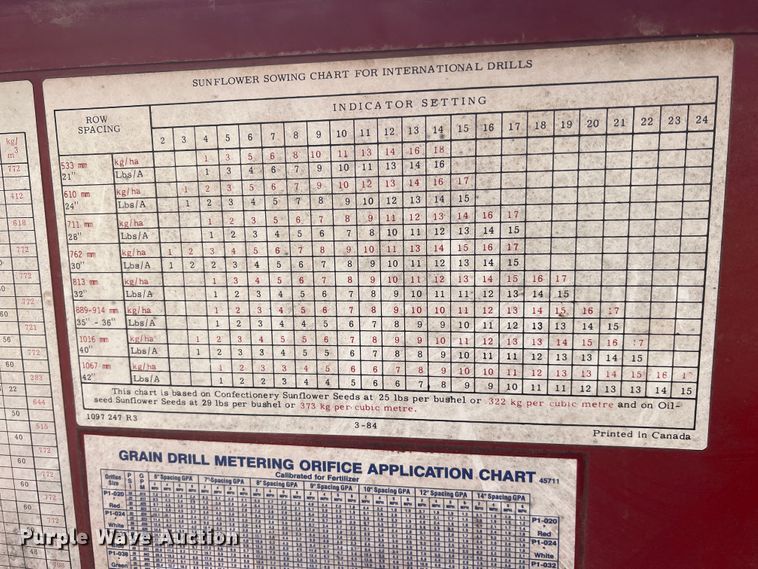 image for item JX9458 (2) Case IH 5300 grain drills