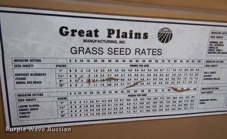 image for item LB9834 Great Plains Solid Stand 24  no-till grain drill