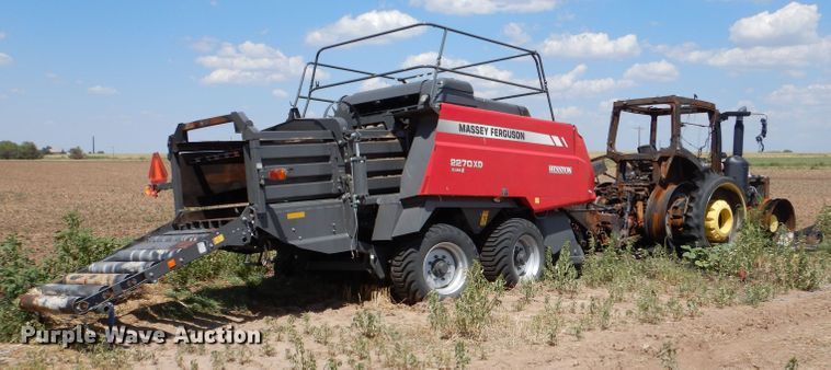 image for item LB9845 2021 Massey Ferguson 2270XD  large square baler