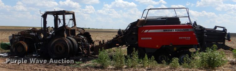 image for item LB9845 2021 Massey Ferguson 2270XD  large square baler