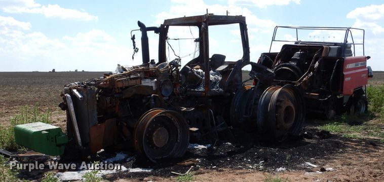 image for item LB9845 2021 Massey Ferguson 2270XD  large square baler