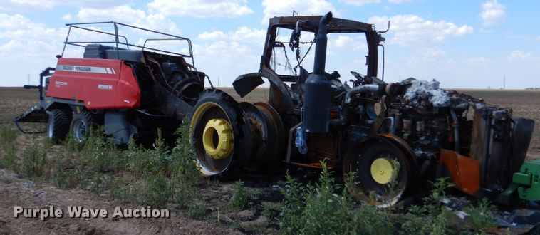 image for item LB9845 2021 Massey Ferguson 2270XD  large square baler