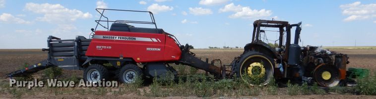 image for item LB9845 2021 Massey Ferguson 2270XD  large square baler