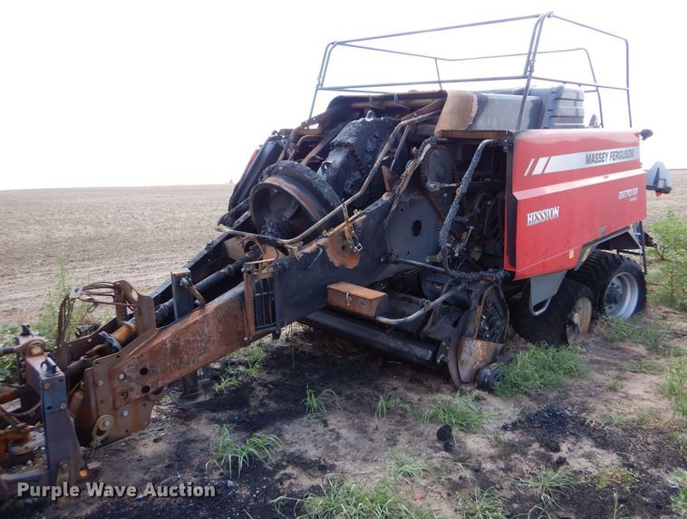 image for item LB9845 2021 Massey Ferguson 2270XD  large square baler