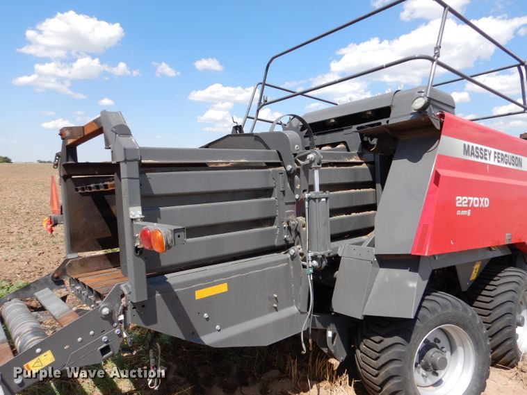 image for item LB9845 2021 Massey Ferguson 2270XD  large square baler