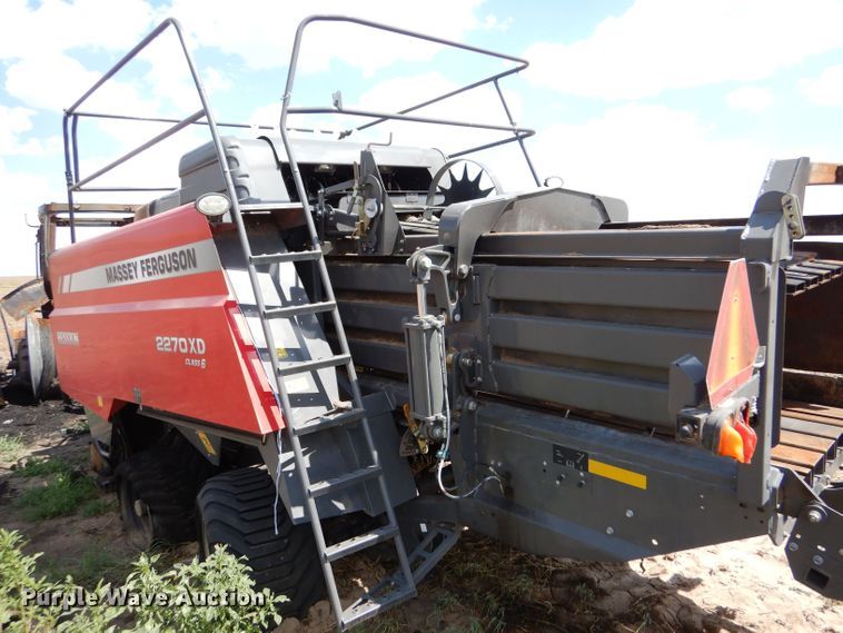 image for item LB9845 2021 Massey Ferguson 2270XD  large square baler