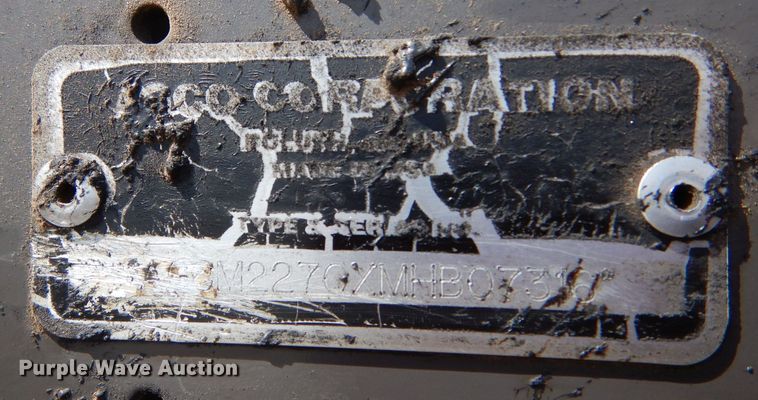 image for item LB9845 2021 Massey Ferguson 2270XD  large square baler