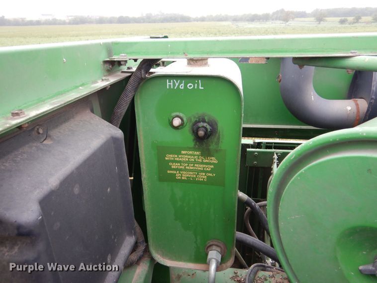 image for item LB9848 John Deere 9600  combine