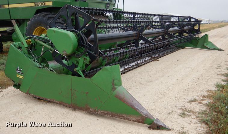 image for item LB9850 John Deere 930F  flex head