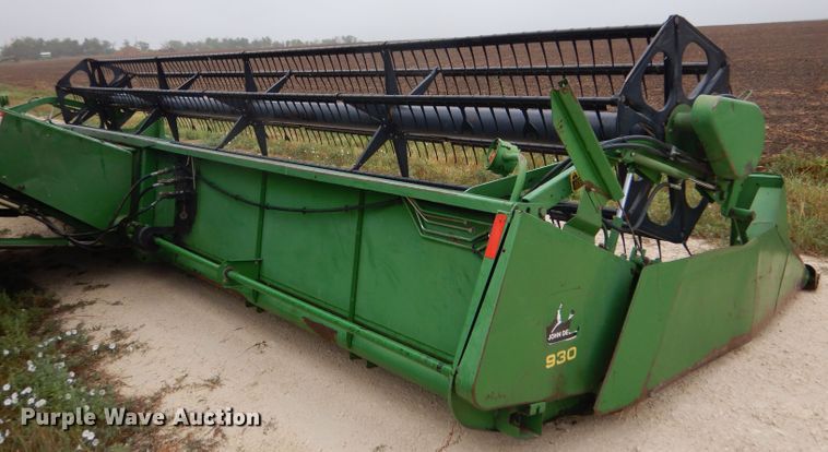 image for item LB9850 John Deere 930F  flex head